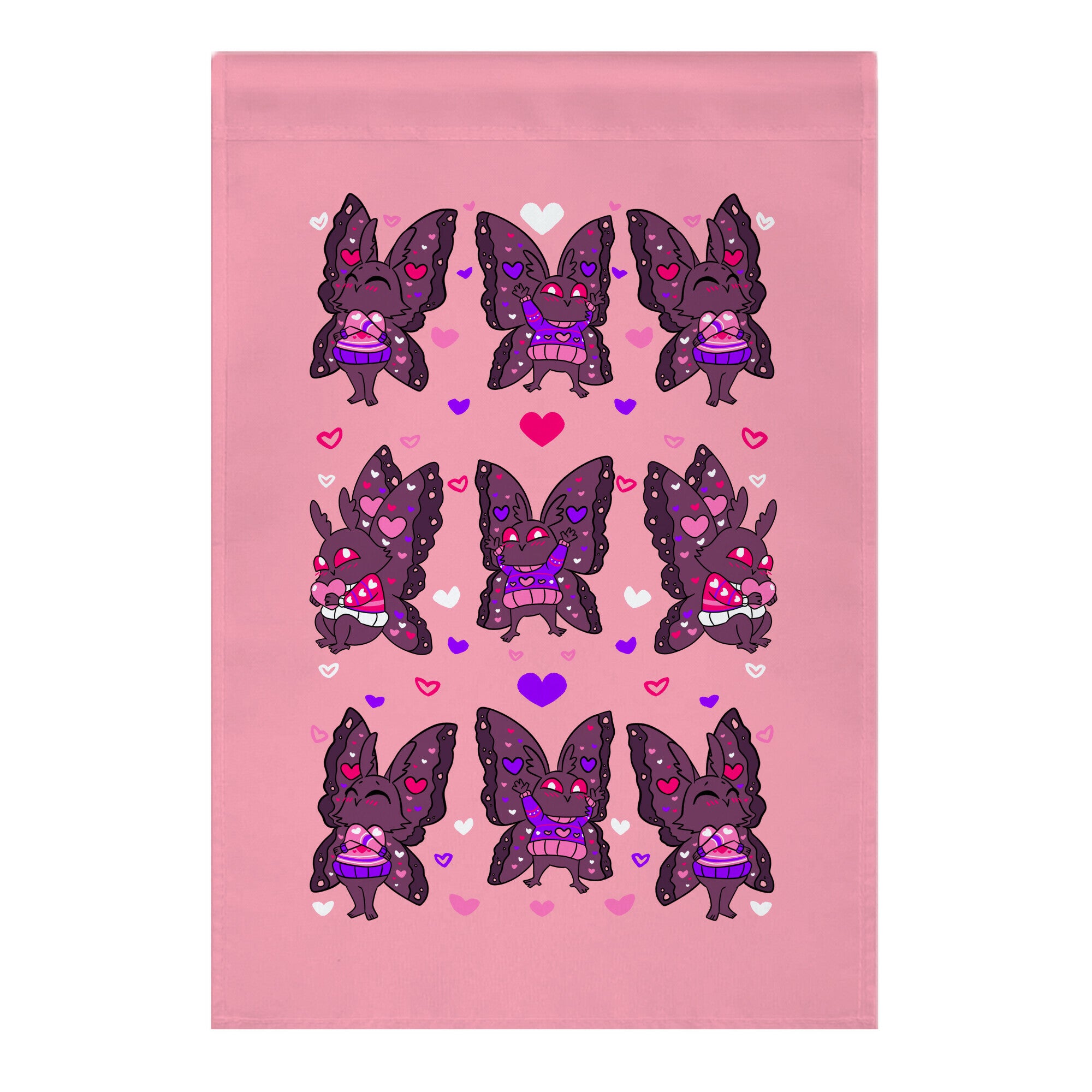 Mothman Love Tee Garden Flag